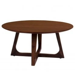 Naturoo Couchtisch Hawar - Echtholzfurnier - Walnuss