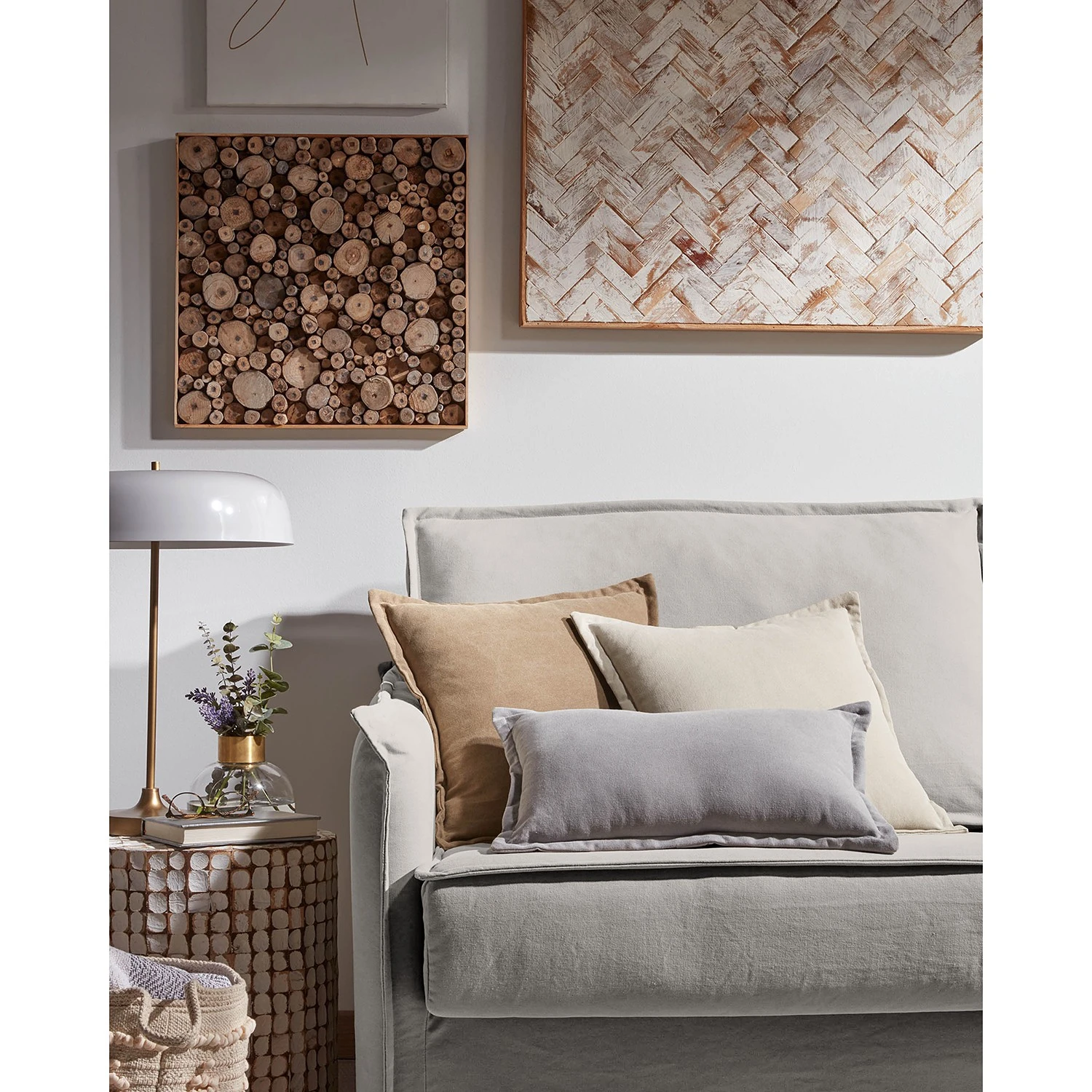 Loftscape Schlafsofa Gunn - Leinen - Leinen Blina: Hellgrau - Breite: 202 cm 4 Loftscape Schlafsofa Gunn - Leinen - Leinen Blina: Hellgrau - Breite: 202 cm – Bild 4