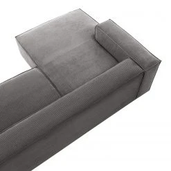 Loftscape Ecksofa Mandal II - Cordstoff Lole: Hellgrau - Longchair davorstehend links -Wohnzimmermöbel boutique en ligne 1000300390 211229 15023400539 DETAILS P000000001000300390