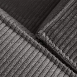 Loftscape Ecksofa Mandal II - Cordstoff Lole: Hellgrau - Longchair davorstehend links -Wohnzimmermöbel boutique en ligne 1000300390 211229 15023400577 DETAILS P000000001000300390