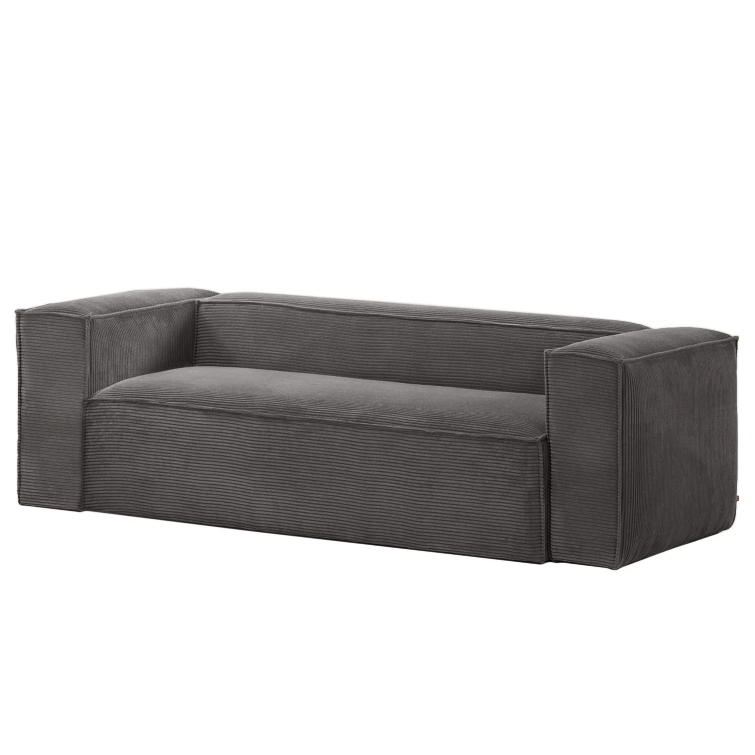 Loftscape Sofa Mandal (3-Sitzer) - Cordstoff Lole: Hellgrau 1 Loftscape Sofa Mandal (3-Sitzer) - Cordstoff Lole: Hellgrau