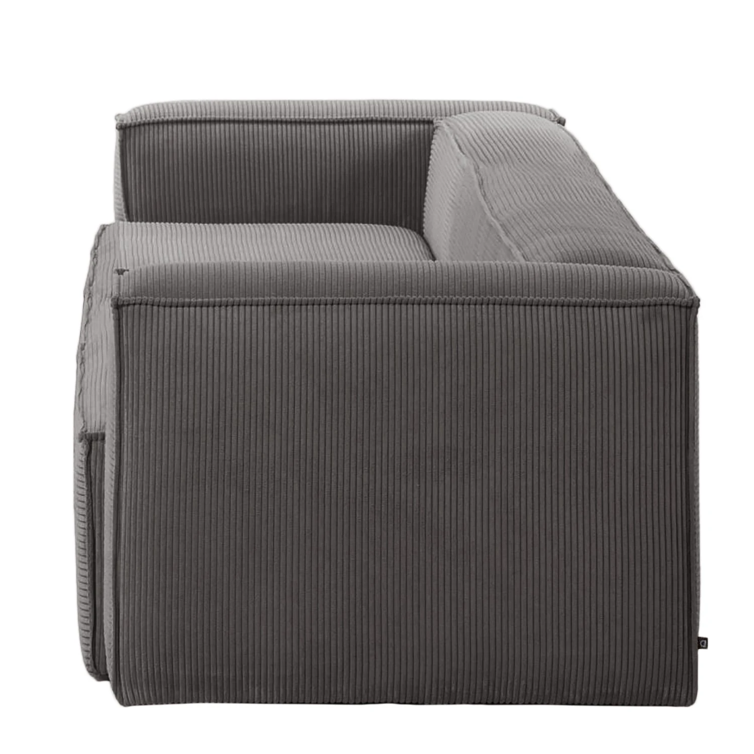 Loftscape Sofa Mandal (3-Sitzer) - Cordstoff Lole: Hellgrau 6 Loftscape Sofa Mandal (3-Sitzer) - Cordstoff Lole: Hellgrau – Bild 6
