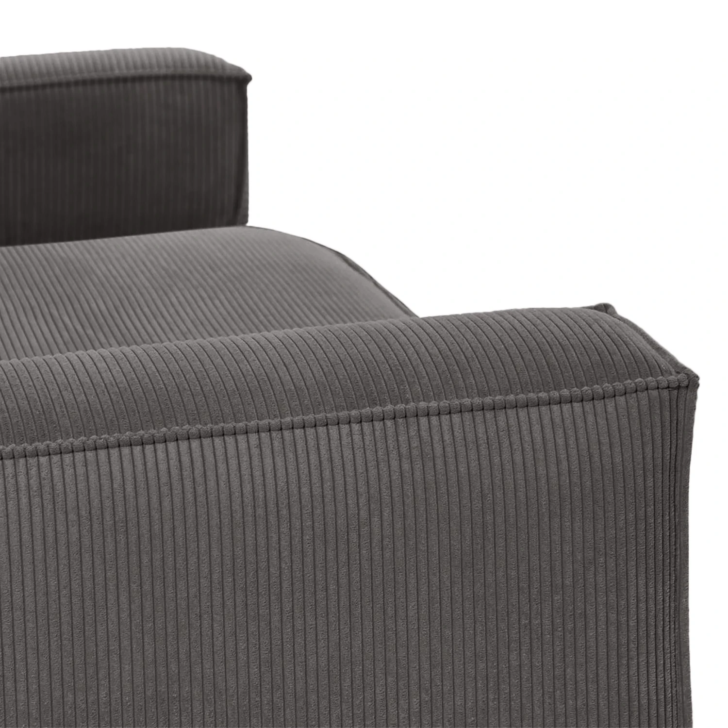 Loftscape Sofa Mandal (3-Sitzer) - Cordstoff Lole: Hellgrau 9 Loftscape Sofa Mandal (3-Sitzer) - Cordstoff Lole: Hellgrau – Bild 9