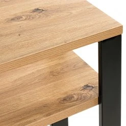 Red Living Konsolentisch Salcha - Metall - Eiche Dekor / Schwarz -Wohnzimmermöbel boutique en ligne 1000300704 211015 104938000102 DETAILS P000000001000300704