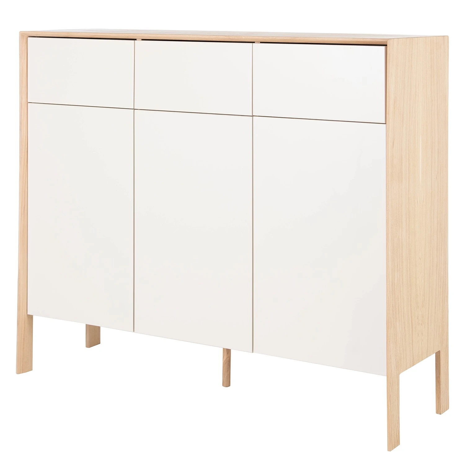 Studio Copenhagen Sideboard Maayka III - Eiche teilmassiv - Mushroom Creme / Eiche Hell 1 Studio Copenhagen Sideboard Maayka III - Eiche teilmassiv - Mushroom Creme / Eiche Hell