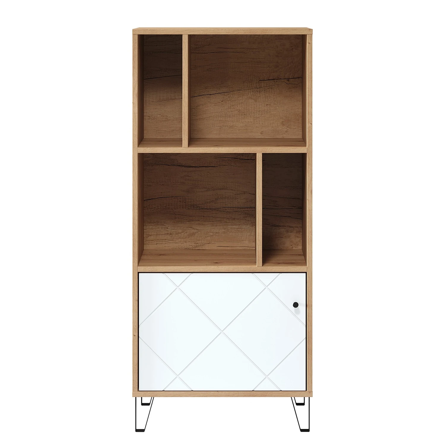 Trendteam Regal Touch - Eiche Artisan Dekor / Weiß 2 Trendteam Regal Touch - Eiche Artisan Dekor / Weiß – Bild 2