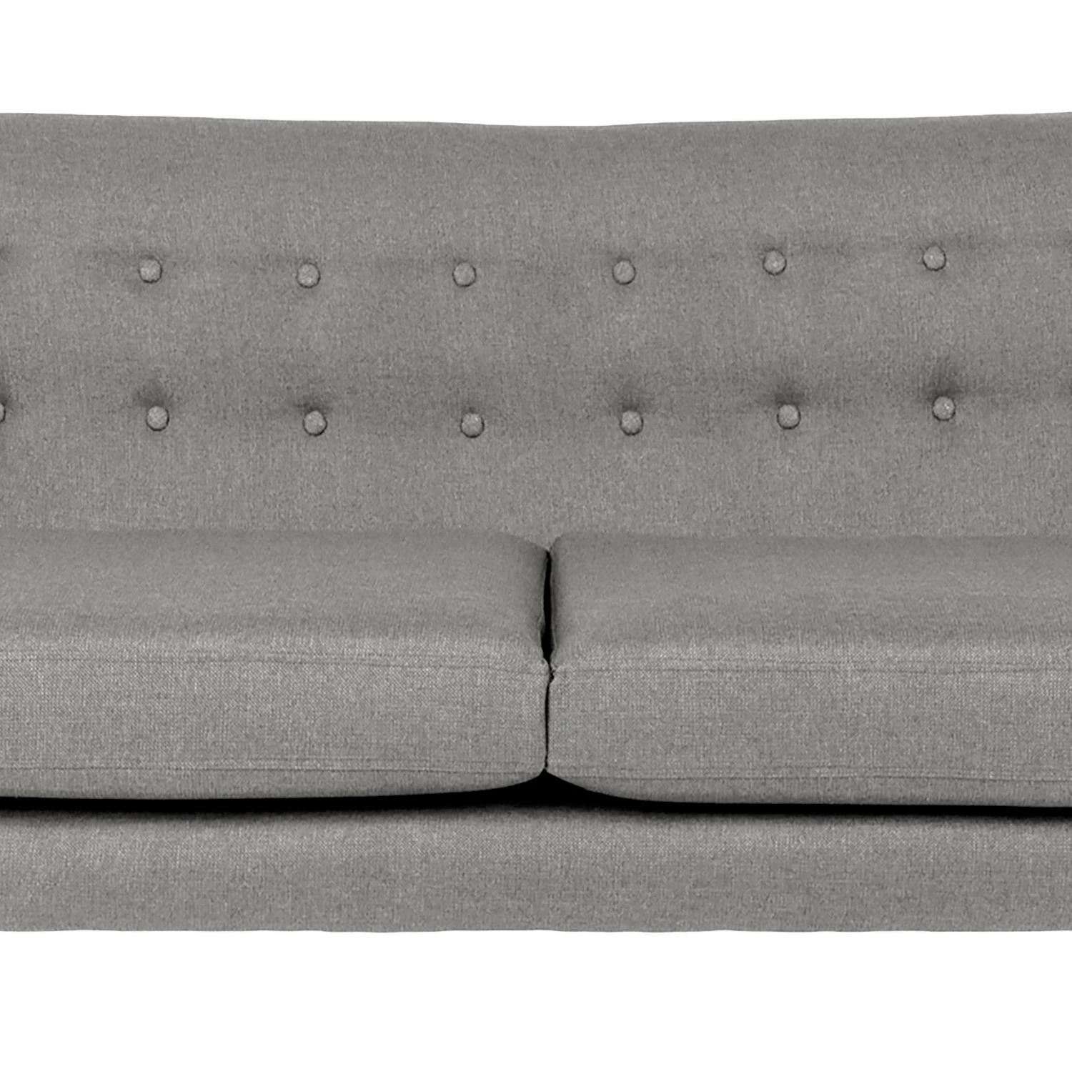 Loftscape Sofa Frida (3-Sitzer) - Samt - Hellgrau 5 Loftscape Sofa Frida (3-Sitzer) - Samt - Hellgrau – Bild 5