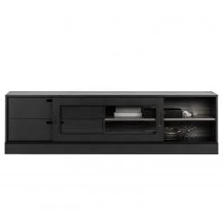 Red Living TV-Lowboard Lescar - Kiefer massiv - Kiefer Schwarz -Wohnzimmermöbel boutique en ligne 1000304186 211029 12341700307 DETAILS P000000001000304186