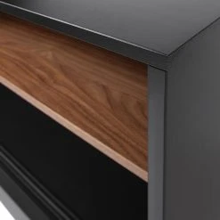 Red Living TV-Lowboard Lescar - Kiefer massiv - Kiefer Schwarz -Wohnzimmermöbel boutique en ligne 1000304186 211029 12341700318 DETAILS P000000001000304186