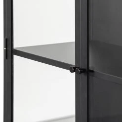 Red Living Vitrinenschrank Ondres - Metall - Schwarz -Wohnzimmermöbel boutique en ligne 1000304187 211029 12341800326 DETAILS P000000001000304187