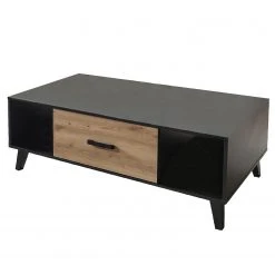 Norrwood Couchtisch Argenteuil - Eiche Artisan Dekor / Schwarz