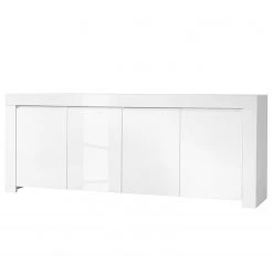 LC Spa Sideboard Amalfi III - Hochglanz Weiß