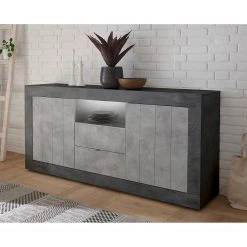 LC Spa Sideboard Urbino I - Hellgrau / Dunkelgrau 13 LC Spa Sideboard Urbino I - Hellgrau / Dunkelgrau -Wohnzimmermöbel boutique en ligne 1000306556 211122 15085300069 DETAILS P000000001000306556