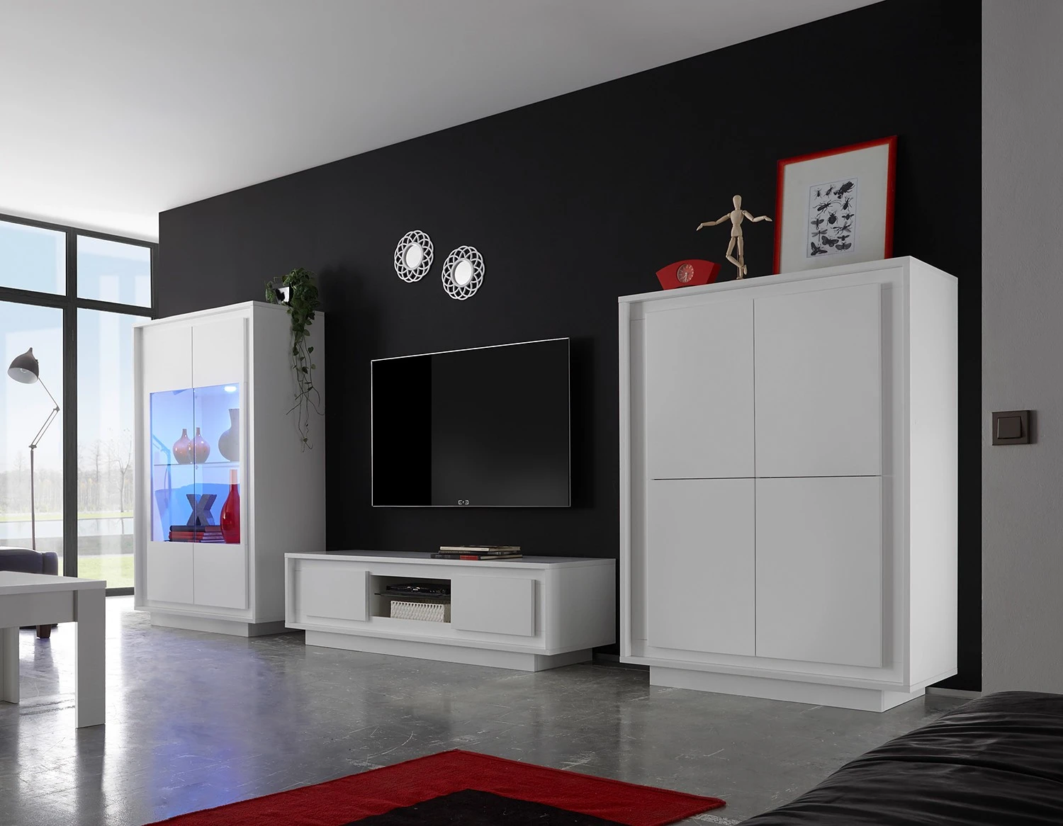 LC Spa Highboard Forenza - Weiß 2 LC Spa Highboard Forenza - Weiß – Bild 2