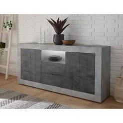 LC Spa Sideboard Urbino I - Anthrazit / Hellgrau 6 LC Spa Sideboard Urbino I - Anthrazit / Hellgrau -Wohnzimmermöbel boutique en ligne 1000306561 211122 150851000044 DETAILS P000000001000306561