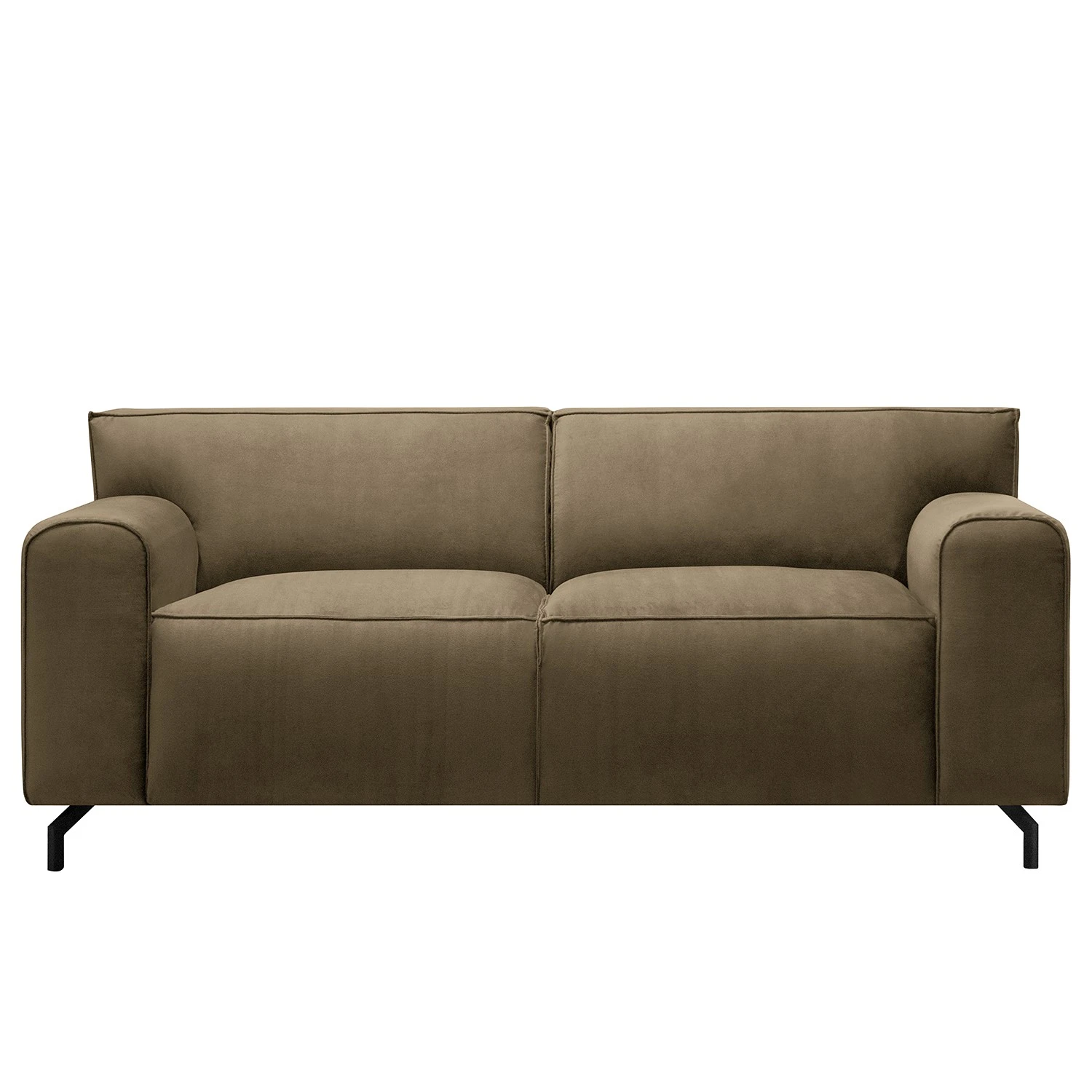 Jack & Alice Sofa Bramming (2,5-Sitzer) - Samt Juna: Taupe 2 Jack & Alice Sofa Bramming (2,5-Sitzer) - Samt Juna: Taupe – Bild 2