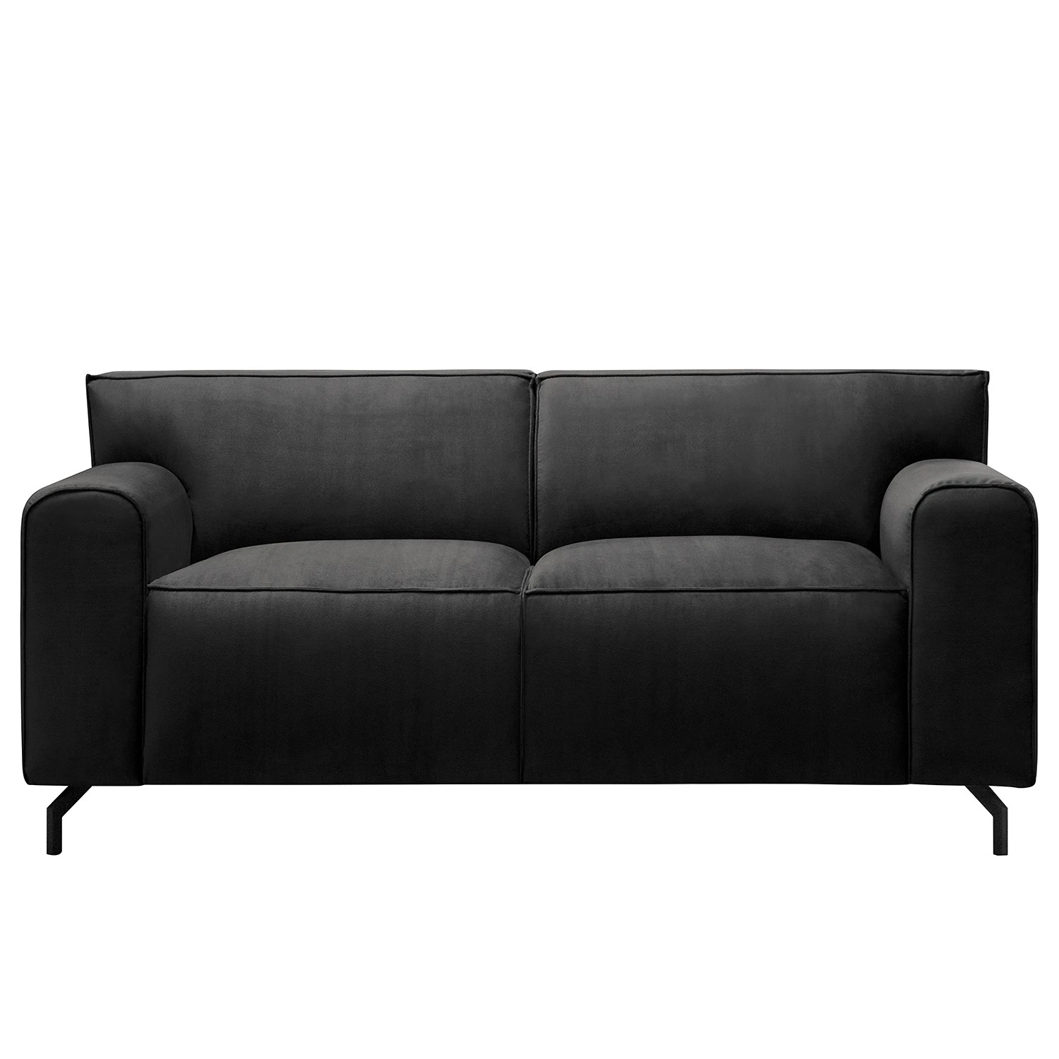 Jack & Alice Sofa Bramming (2-Sitzer) - Samt Juna: Anthrazit 2 Jack & Alice Sofa Bramming (2-Sitzer) - Samt Juna: Anthrazit – Bild 2