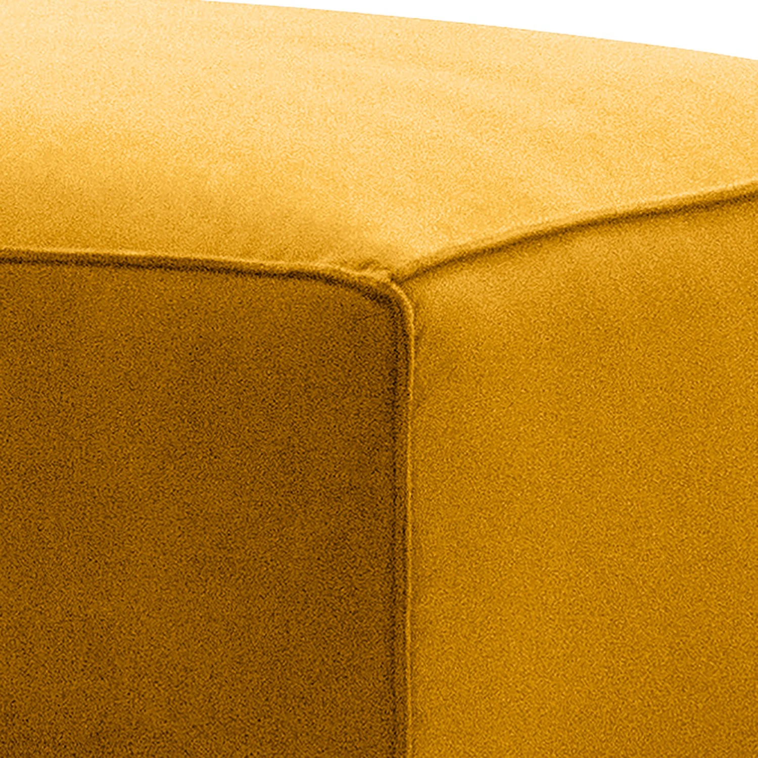 Jack & Alice Polsterhocker Bramming - Samt Juna: Gold 2 Jack & Alice Polsterhocker Bramming - Samt Juna: Gold – Bild 2