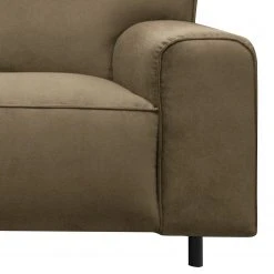 Jack & Alice Wohnlandschaft Bramming - Samt Juna: Taupe - Ottomane davorstehend links -Wohnzimmermöbel boutique en ligne 1000306907 220331 060 DETAILS P000000001000306907