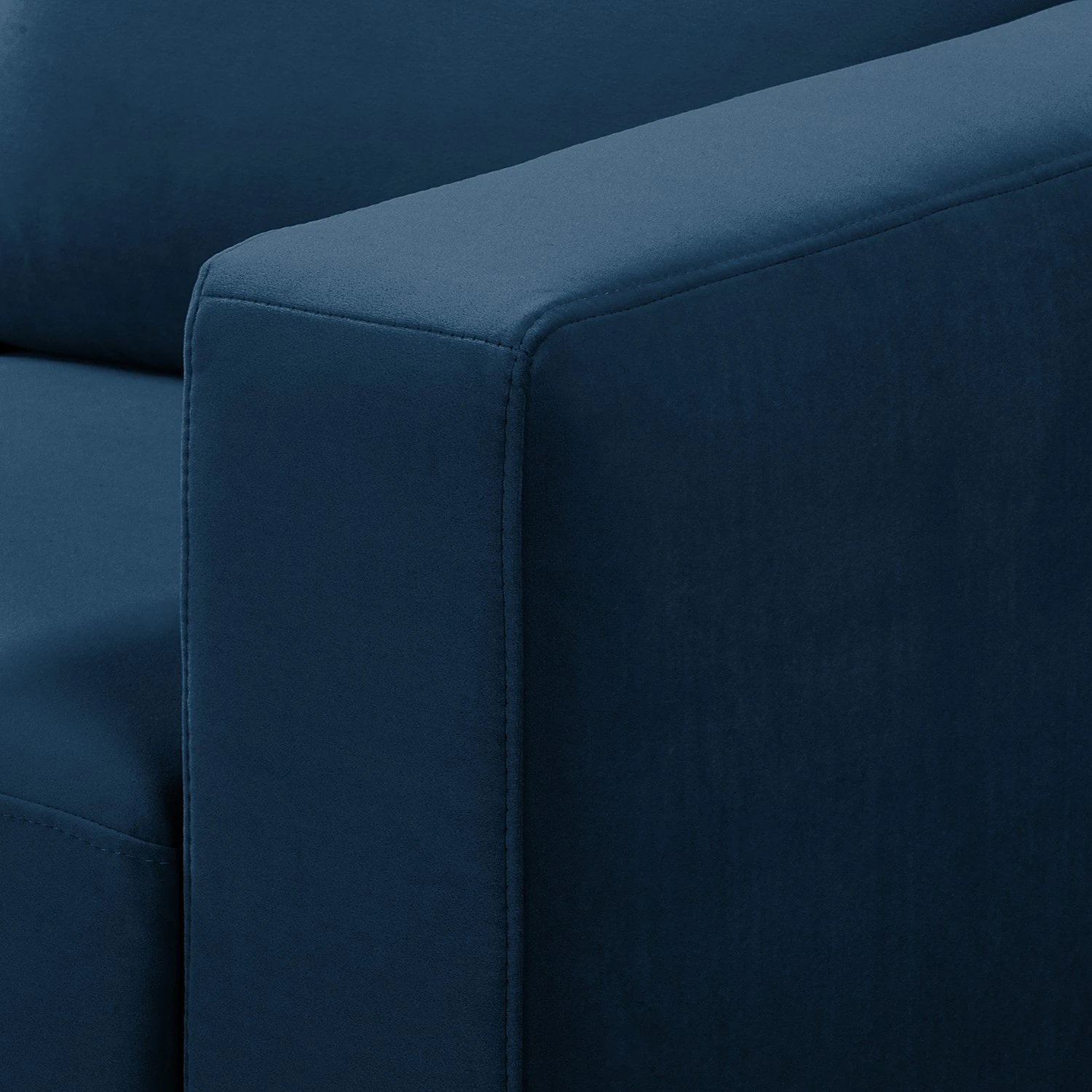 Norrwood Sessel MAISON - Samt Vaia: Dunkelblau 6 Norrwood Sessel MAISON - Samt Vaia: Dunkelblau – Bild 6