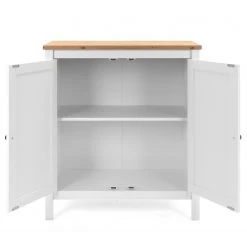 Ridgevalley Kommode Bombita - Weiß / Eiche Artisan Dekor -Wohnzimmermöbel boutique en ligne 1000310610 211118 060556000045 DETAILS P000000001000310610