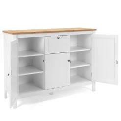 Ridgevalley Sideboard Bombita III - Weiß / Eiche Artisan Dekor -Wohnzimmermöbel boutique en ligne 1000310613 211118 06055600066 DETAILS P000000001000310613