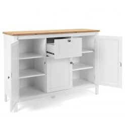 Ridgevalley Sideboard Bombita III - Weiß / Eiche Artisan Dekor -Wohnzimmermöbel boutique en ligne 1000310613 211118 06055600077 DETAILS P000000001000310613