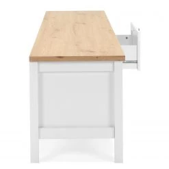 Ridgevalley TV-Lowboard Bombita - Weiß / Eiche Artisan Dekor -Wohnzimmermöbel boutique en ligne 1000310622 211118 060556000111 DETAILS P000000001000310622