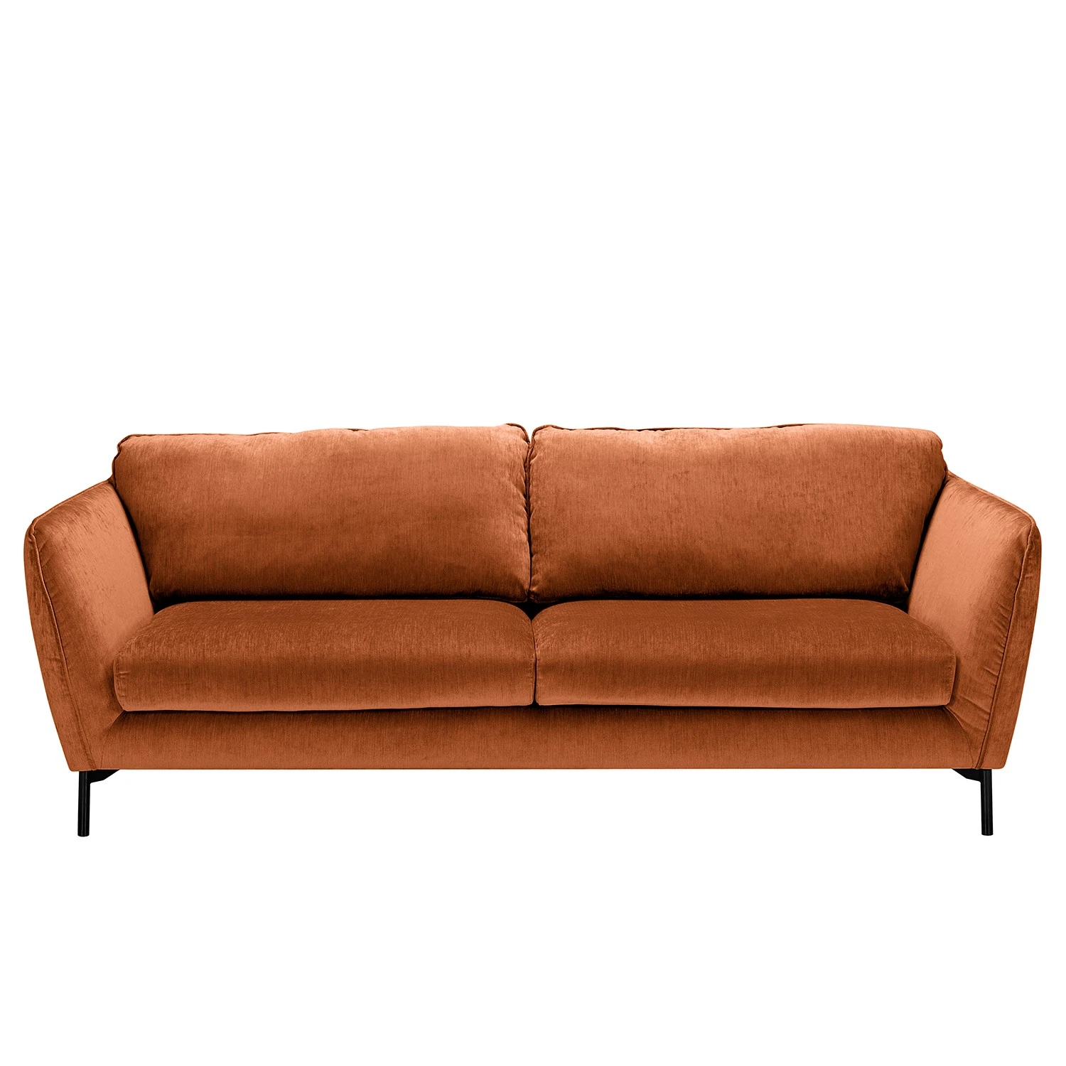 Loftscape Sofa Portis (3-Sitzer) - Chenille Elyon: Orange 2 Loftscape Sofa Portis (3-Sitzer) - Chenille Elyon: Orange – Bild 2