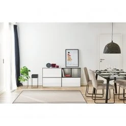 Now! by hülsta Wohnwand now to go colour IV (5-teilig) - Hochglanz Reinweiß / Schneeweiß -Wohnzimmermöbel boutique en ligne 1000311279 211201 14490000371 MOOD DETAILS P000000001000311279 mood