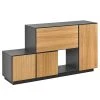 Now! by hülsta Sideboard now to go colour I - Natureiche / Diamantgrau