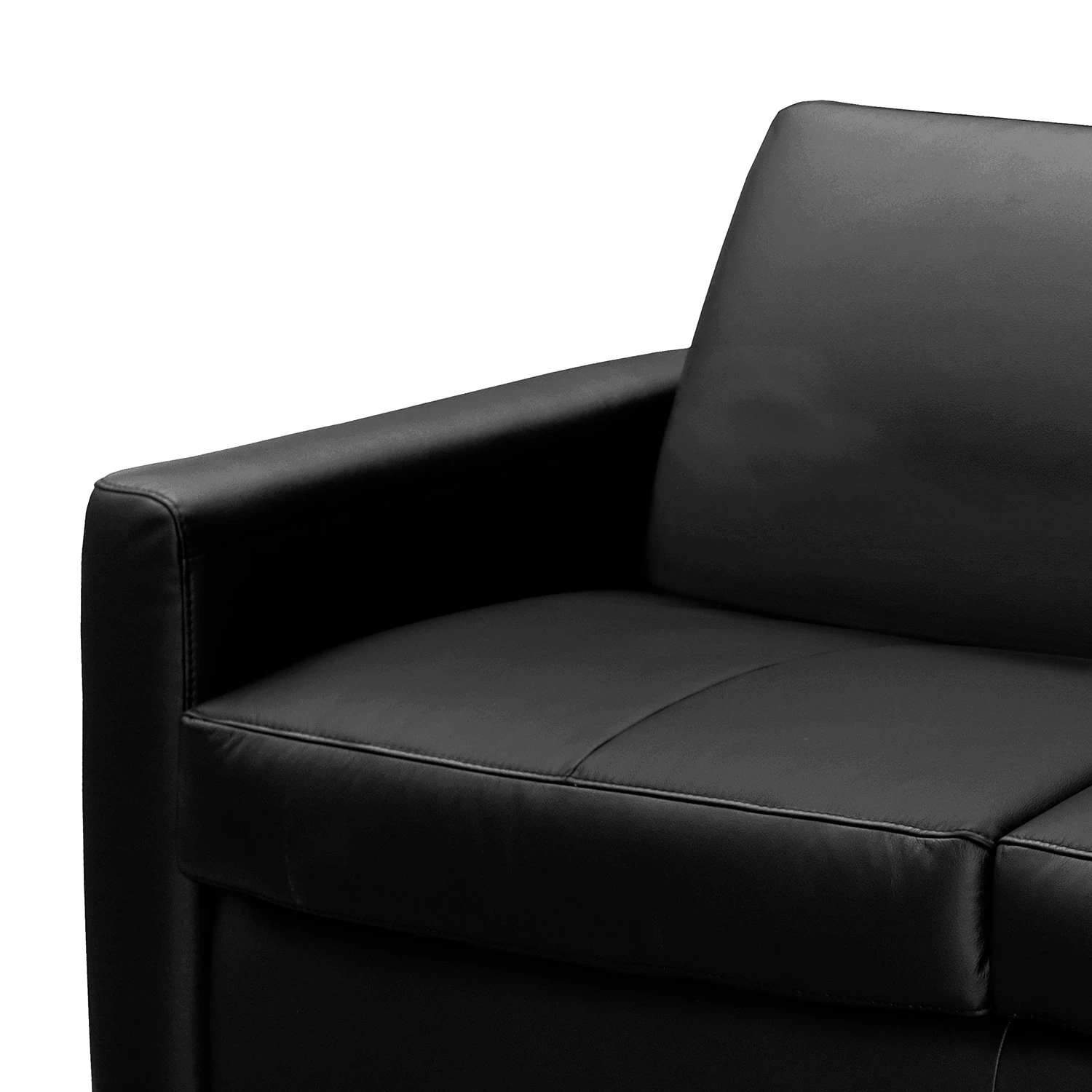Loftscape Schlafsofa Latino - Echtleder Mabel: Schwarz - Breite: 190 cm - Mit Schlaffunktion 7 Loftscape Schlafsofa Latino - Echtleder Mabel: Schwarz - Breite: 190 cm - Mit Schlaffunktion – Bild 7