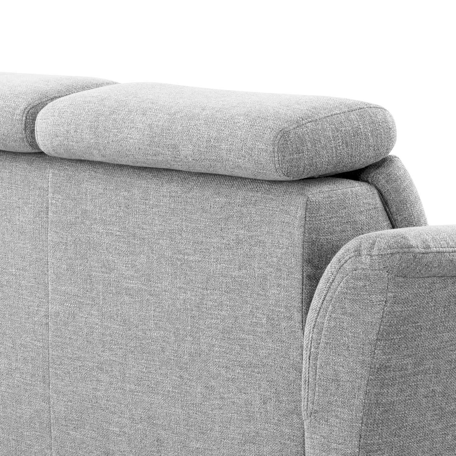 Fredriks Sofa Eustis (2,5-Sitzer) - Flachgewebe Amra: Silber 6 Fredriks Sofa Eustis (2,5-Sitzer) - Flachgewebe Amra: Silber – Bild 6