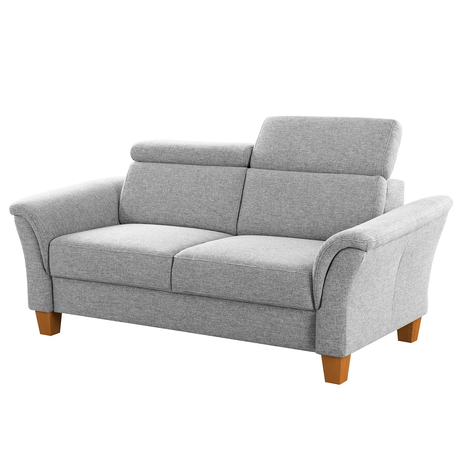 Fredriks Sofa Eustis (2,5-Sitzer) - Flachgewebe Amra: Silber 3 Fredriks Sofa Eustis (2,5-Sitzer) - Flachgewebe Amra: Silber – Bild 3