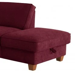 Fredriks Ecksofa Ford Point - Webstoff Palila: Beere - Ottomane davorstehend rechts - Mit Schlaffunktion -Wohnzimmermöbel boutique en ligne 1000314713 211221 13050000509 DETAILS P000000001000314713