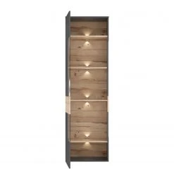 Loftscape Wohnwand Corey (4-teilig) - Inkl. Beleuchtung - Eiche Dekor / Grau -Wohnzimmermöbel boutique en ligne 1000314793 211215 08114100065 DETAILS P000000001000314793 1