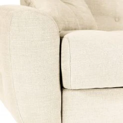 Red Living Sofa Noale (3-Sitzer) - Flachgewebe Flore: Weiß -Wohnzimmermöbel boutique en ligne 1000314867 220203 16533900060 DETAILS P000000001000314867