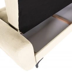 Red Living Sofa Noale (3-Sitzer) - Flachgewebe Flore: Weiß -Wohnzimmermöbel boutique en ligne 1000314867 220203 16533900080 DETAILS P000000001000314867