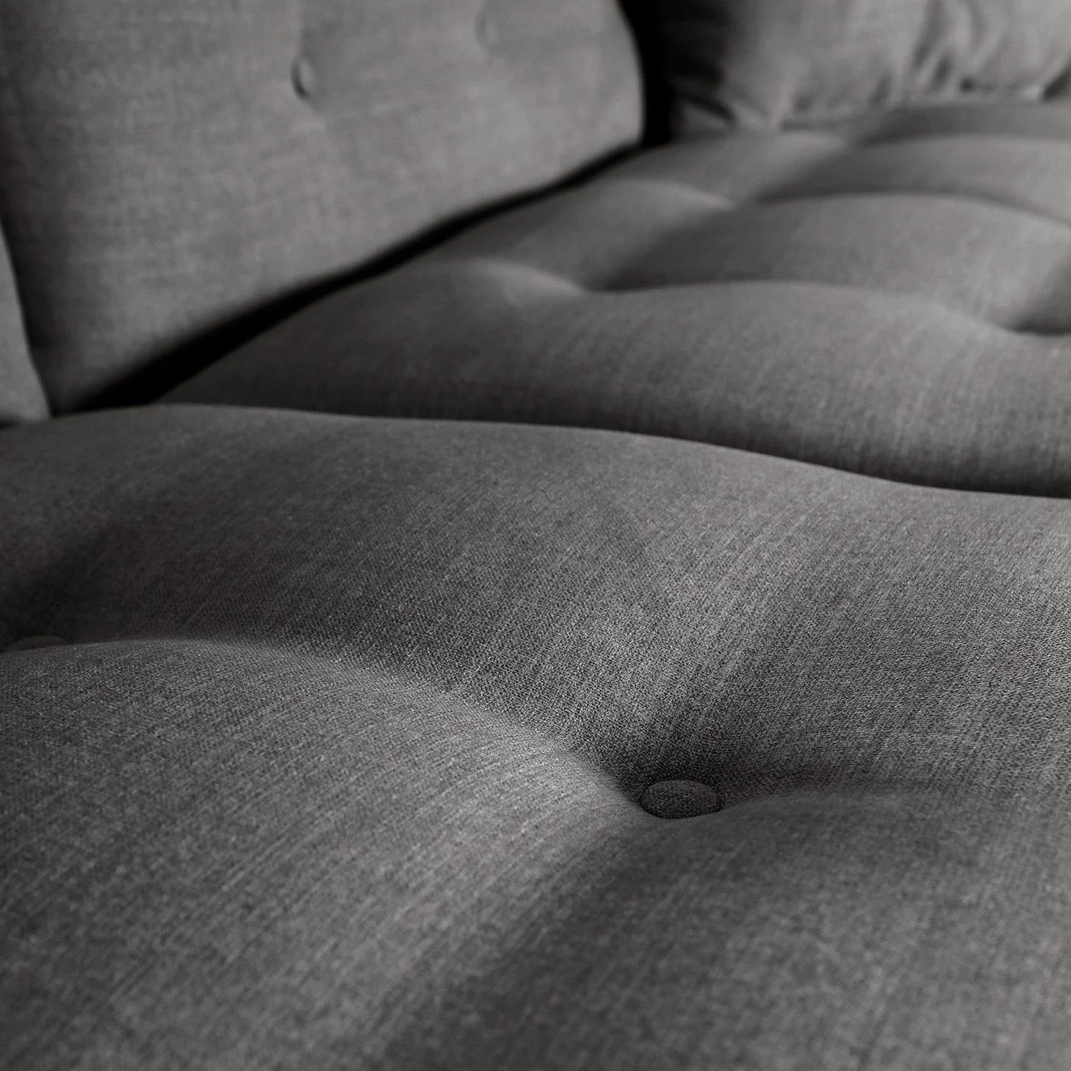 Red Living Sofa Noale (3-Sitzer) - Flachgewebe Flore: Dunkelgrau 10 Red Living Sofa Noale (3-Sitzer) - Flachgewebe Flore: Dunkelgrau – Bild 10