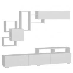 Loftscape Wohnwand Eliho (2-teilig) - Weiß -Wohnzimmermöbel boutique en ligne 1000314894 211214 13383300162 DETAILS P000000001000314894