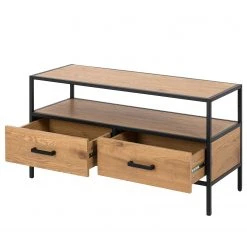 Red Living TV-Lowboard Coogee II - Wildeiche Dekor / Schwarz -Wohnzimmermöbel boutique en ligne 1000315188 211214 11593600067 DETAILS P000000001000315188