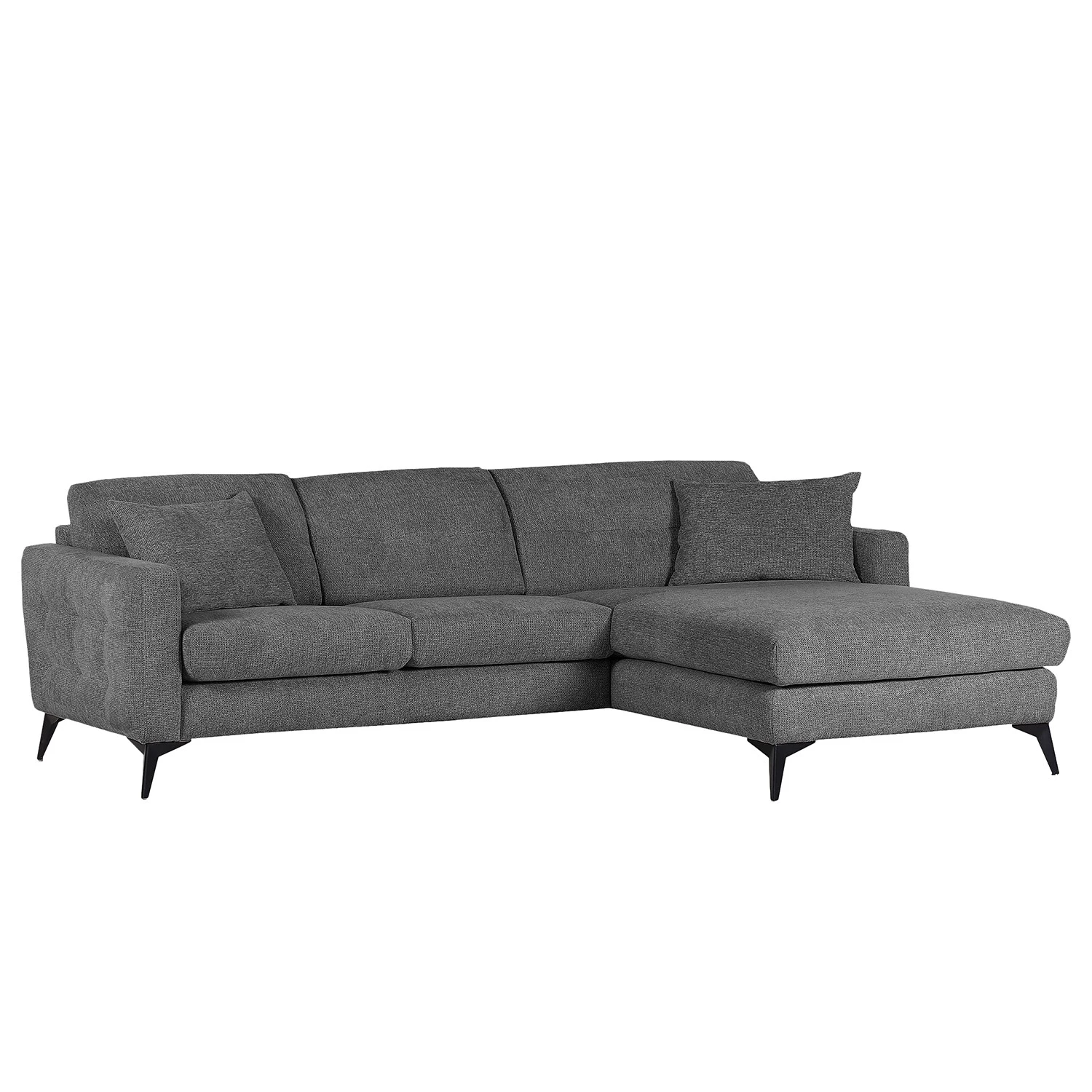 Loftscape Ecksofa Sakay - Webstoff Wedis: Anthrazit 3 Loftscape Ecksofa Sakay - Webstoff Wedis: Anthrazit – Bild 3