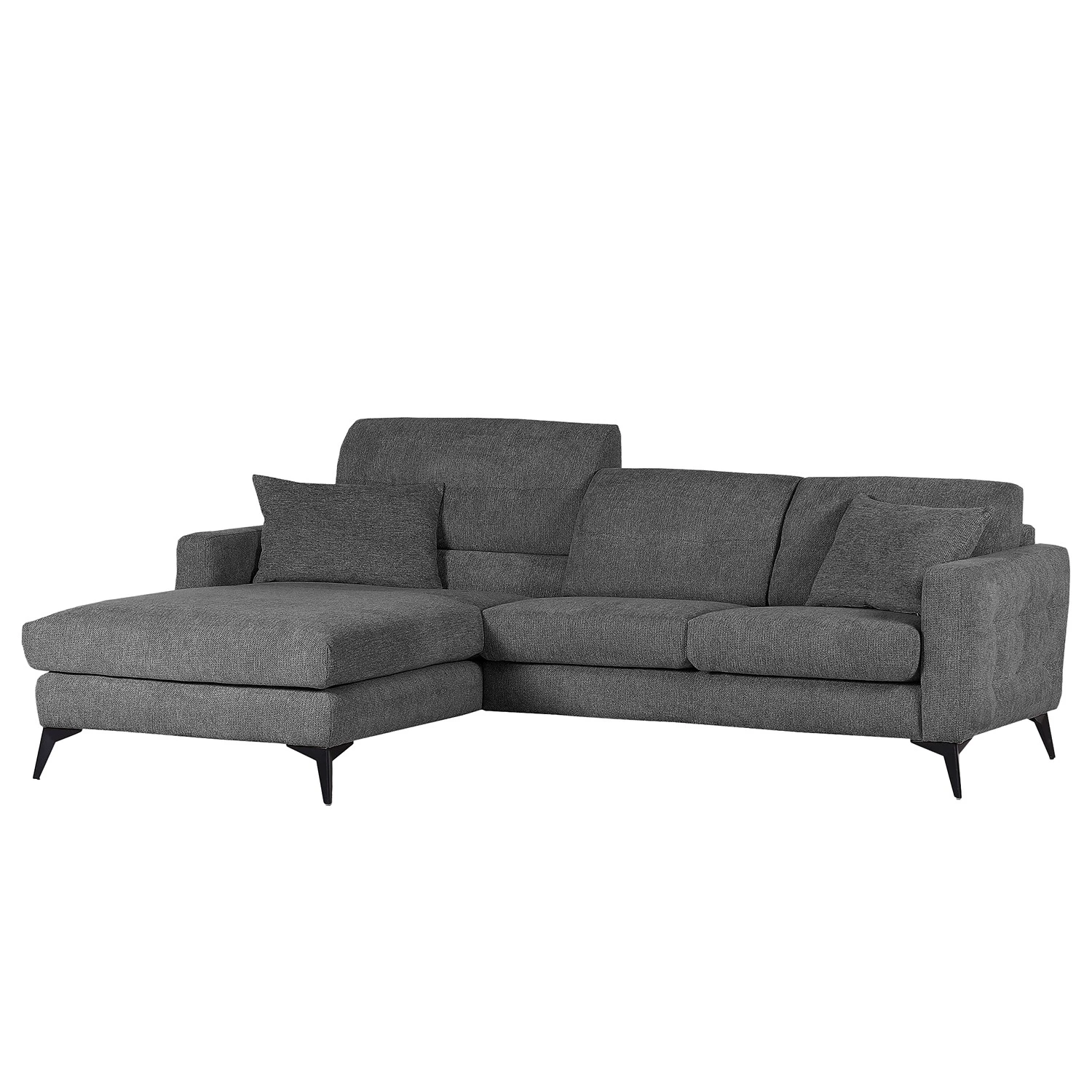Loftscape Ecksofa Sakay - Webstoff Wedis: Anthrazit 4 Loftscape Ecksofa Sakay - Webstoff Wedis: Anthrazit – Bild 4