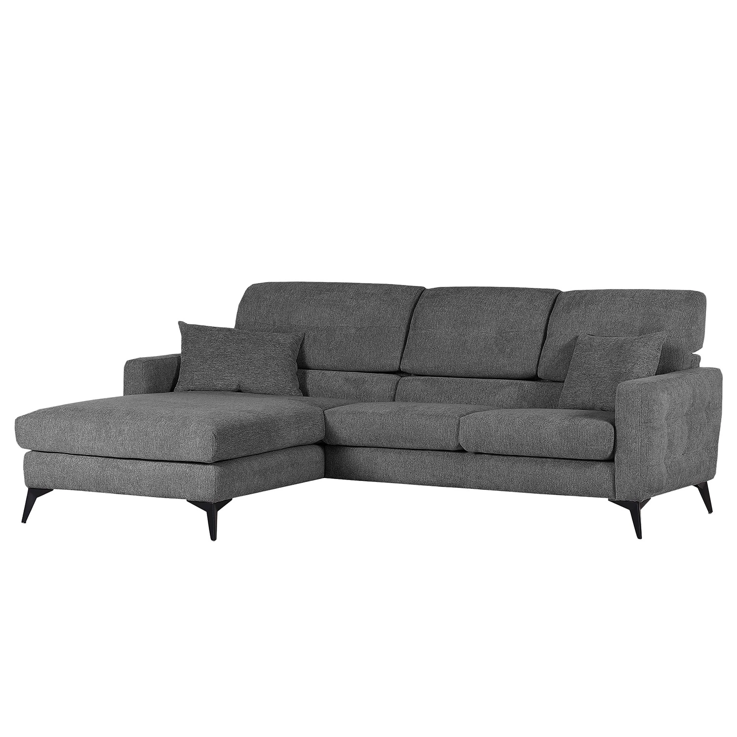 Loftscape Ecksofa Sakay - Webstoff Wedis: Anthrazit 5 Loftscape Ecksofa Sakay - Webstoff Wedis: Anthrazit – Bild 5