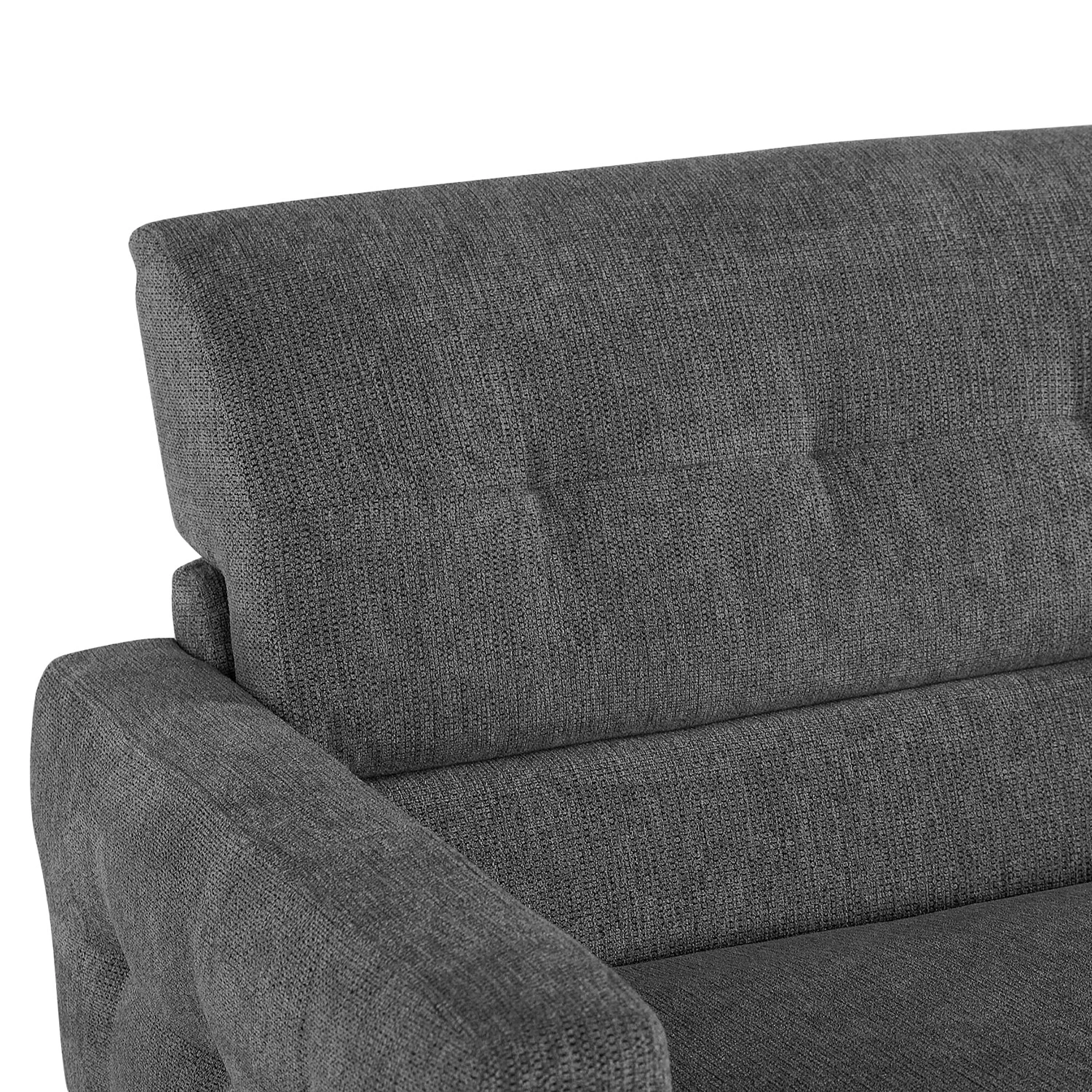 Loftscape Ecksofa Sakay - Webstoff Wedis: Anthrazit 8 Loftscape Ecksofa Sakay - Webstoff Wedis: Anthrazit – Bild 8