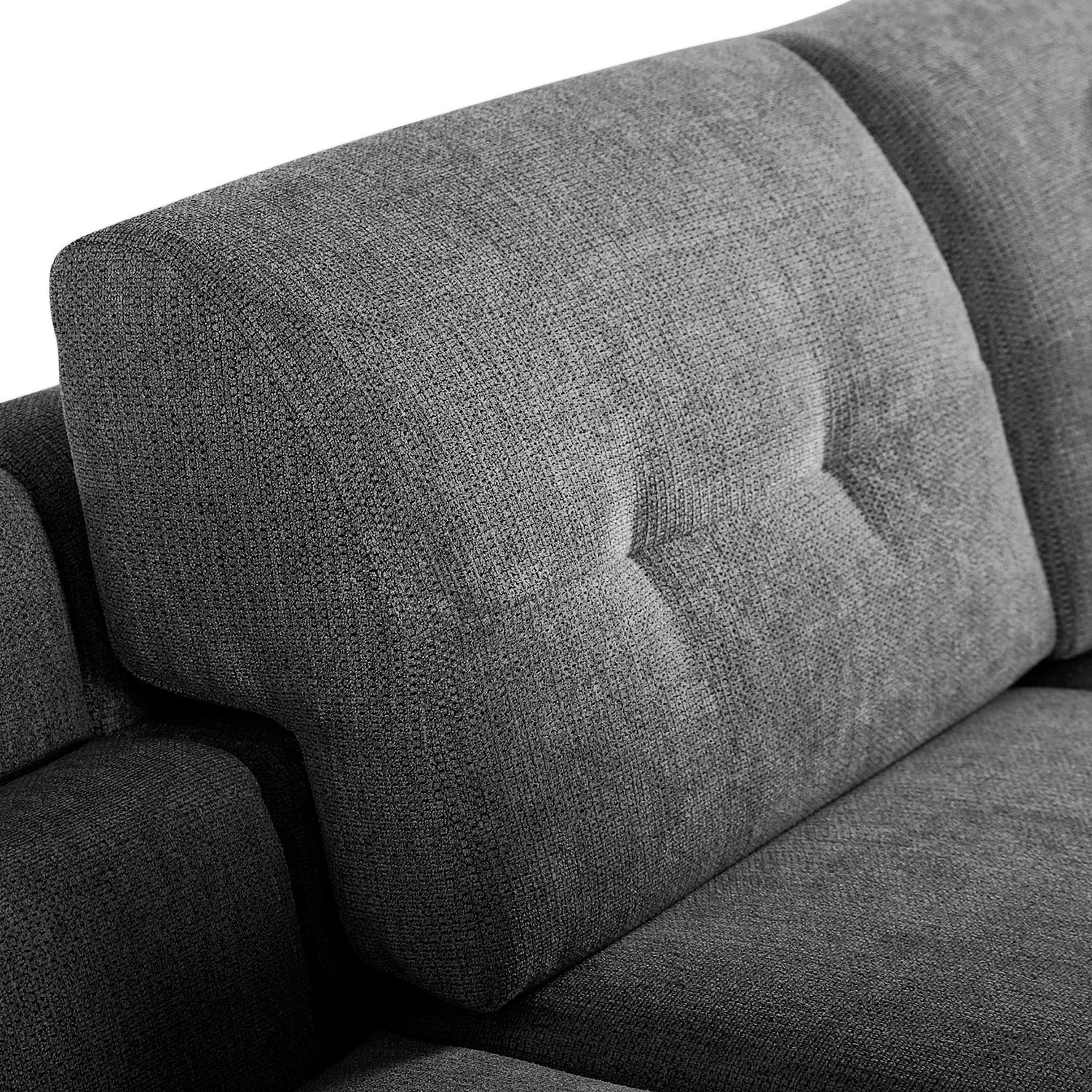 Loftscape Ecksofa Sakay - Webstoff Wedis: Anthrazit 10 Loftscape Ecksofa Sakay - Webstoff Wedis: Anthrazit – Bild 10
