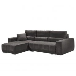 Fredriks Ecksofa Galilea - Microfaser Zari: Anthrazit