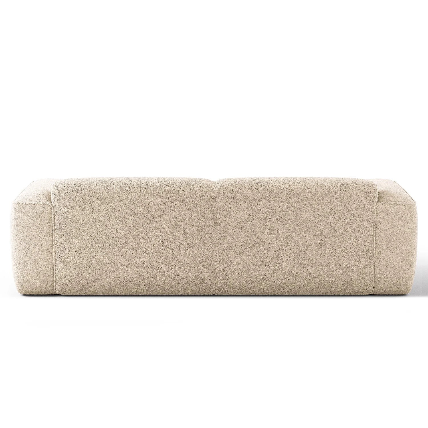 Studio Copenhagen 3-Sitzer Sofa HUDSON - Bouclé Stoff Bony: Beige 4 Studio Copenhagen 3-Sitzer Sofa HUDSON - Bouclé Stoff Bony: Beige – Bild 4