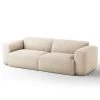 Studio Copenhagen 3-Sitzer Sofa HUDSON - Bouclé Stoff Bony: Beige