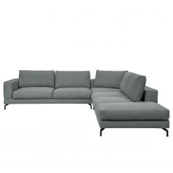 ADA trendline Ecksofa Nuoro - Webstoff - Taubengrau - Armlehne davorstehend links -Wohnzimmermöbel boutique en ligne 1000316773 220303 030 DETAILS P000000001000316773